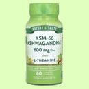 Nature's Truth, Ashwagandha KSM-66 con L-teanina, 60 capsulas