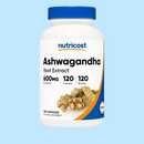 Nutricost, Extracto de raíz de ginseng indio, 600 mg, 120 cápsulas