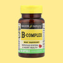 Complejo B, 100 cápsulas blandas Mason Natural