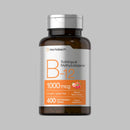 Horbaach Vitamina B12 1000 mcg Sublingual | 400 tabletas de disolución rápida | Suplemento de metilcobalamina para mujeres y hombres | Sabor a bayas | Vegano, sin OMG y sin gluten