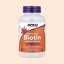 NOW Foods, Biotina, 10 mg, 120 cápsulas vegetales