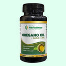Oregano Oil Herbalmax Garlic + Zinc 715mg 60 Capsulas