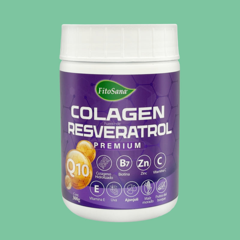 Colagen Resveratrol Q10 – Batido en polvo 300gr FitoSana