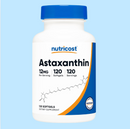 Nutricost, Astaxanthin, 12MG, 120 capsulas