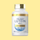 Carlyle Suplemento de luteína y zeaxantina | 40 mg | 180 cápsulas blandas | Pastillas para los ojos | Vitaminas para la salud ocular | Visi-Gold | Sin OMG y sin gluten