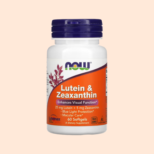 NOW Foods, Luteína y Zeaxantina, 60 cápsulas blandas