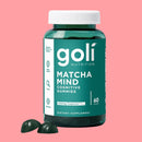 Goli Nutrition, Matcha Mind, Gomitas cognitivas, 60 gomitas