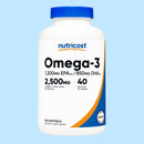 Nutricost, Omega-3, 120 cápsulas blandas
