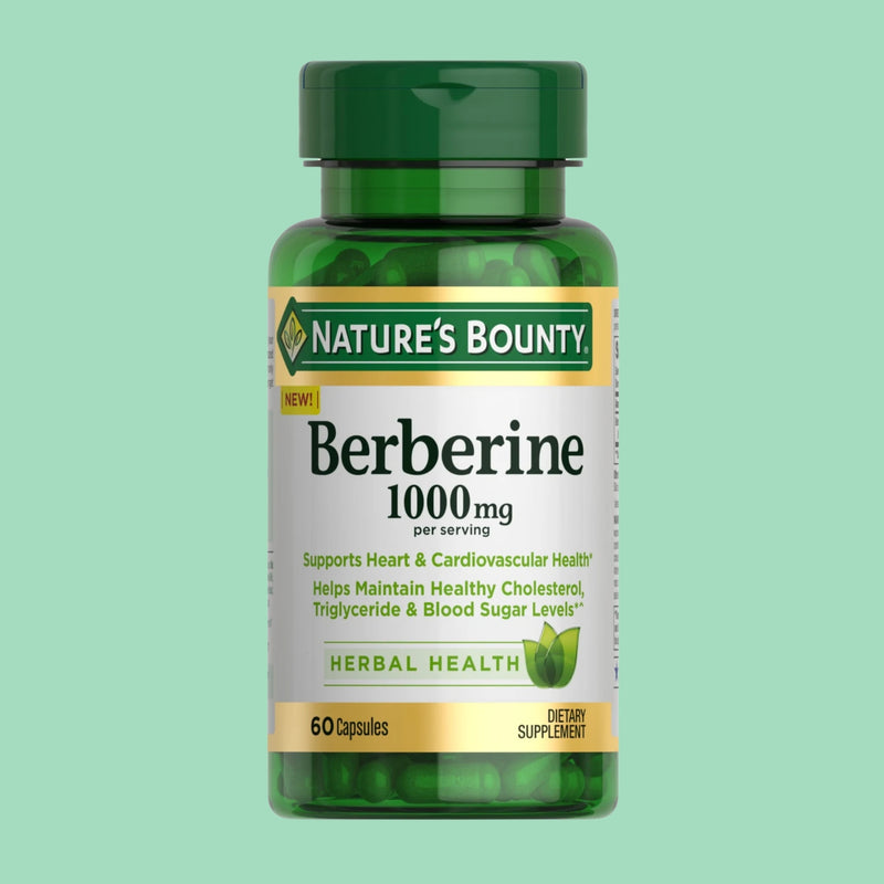 Berberine  1000mg, 60 Capsulas Nature´s Bounty